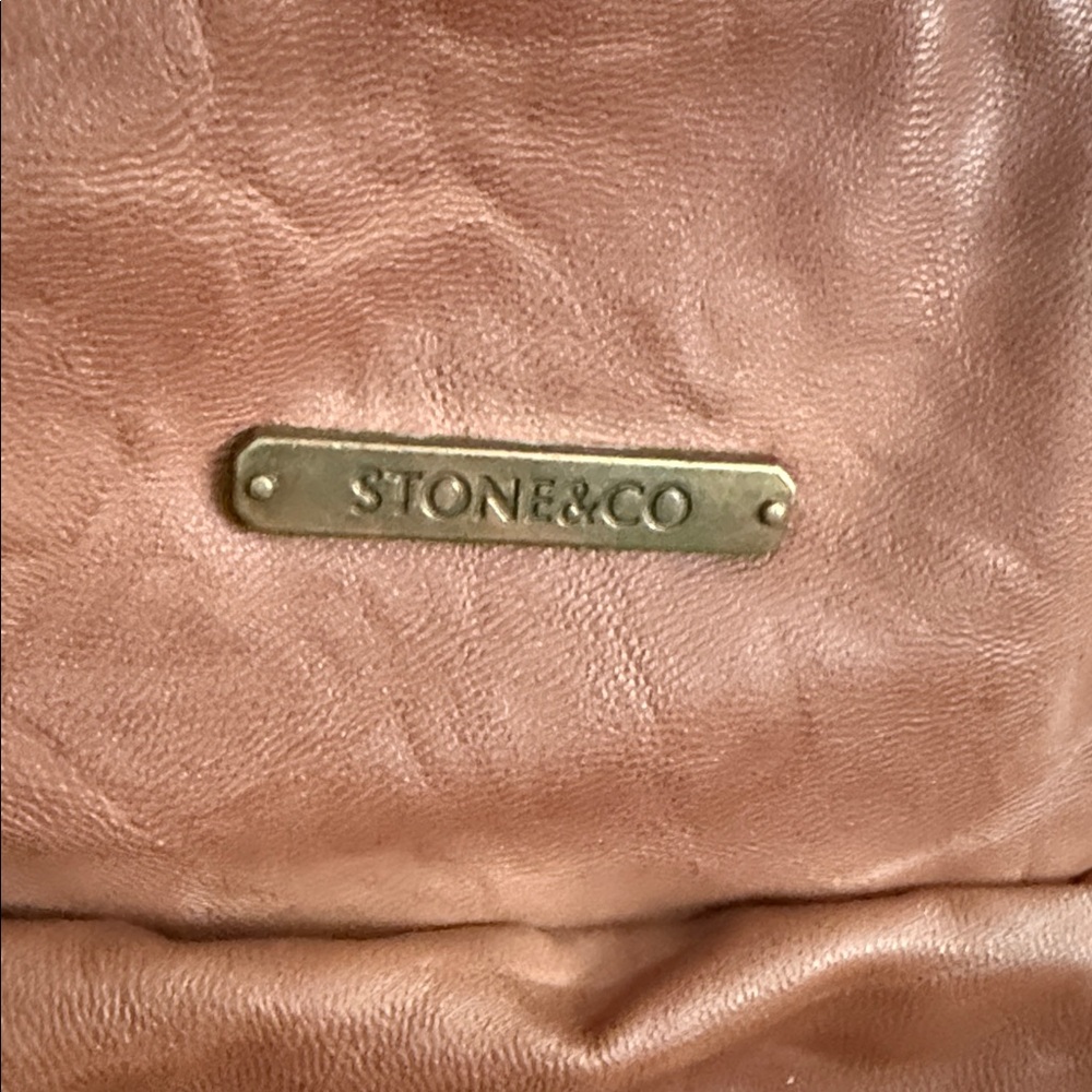Stone & Co. Tan Leather Accessory